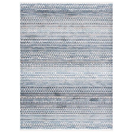 Safavieh 4 x 4 ft. Sedona Global Square Power Loomed Rug Dark Grey & Ivory SED819F-4SQ